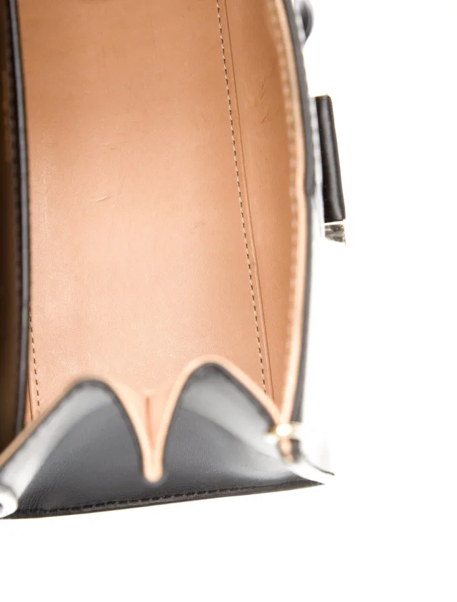 Delvaux Top Handle Shoulder in black Leather from The RealReal, photo 6 of 6