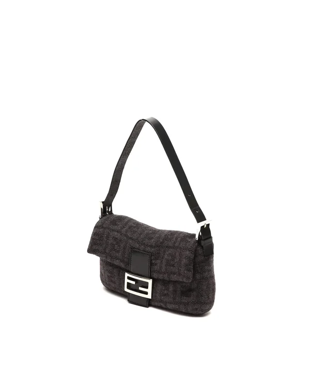 Fendi Zucca Baguette Wool Bag in Wool from A Retro Tale, photo 2 of 7