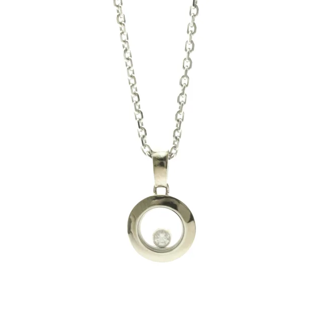 Chopard Happy Diamonds Necklace 79A017 White Gold (18K) Diamond Men in Silver White gold (18K) from Elady