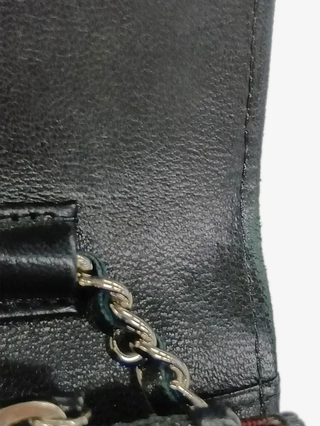 Chanel Black 2018 lambskin quilted Wallet On Chain in Black Lambskin from Sign of the Times, photo 16 of 16