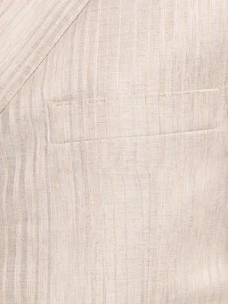 BETTTER Striped blazer and trousers set in 50% Linen, 45% Viscose, 5% Polyester, photo 6 of 9 from LUISAVIAROMA