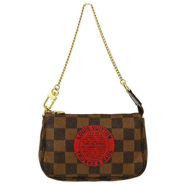 Louis Vuitton 2008 Damier T&B Mini Pochette Accessoires Handbag N58011 in Canvas from AMORE Vintage Tokyo