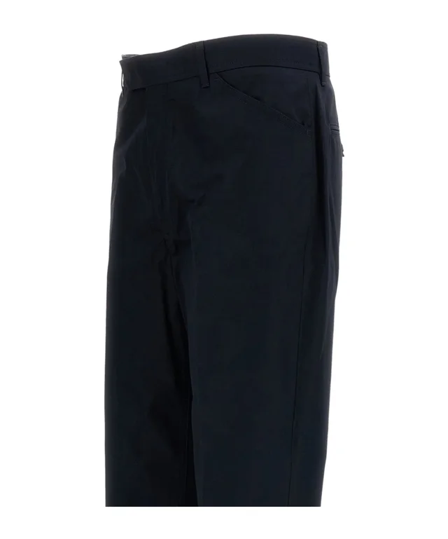 Thom Browne Tapered Cropped Chino Trousers, photo 4 of 4 from SENSER