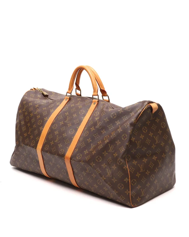 Louis Vuitton Monogram Keepall 60 Weekend Bag in Coated canvas from A Retro Tale, photo 2 of 2