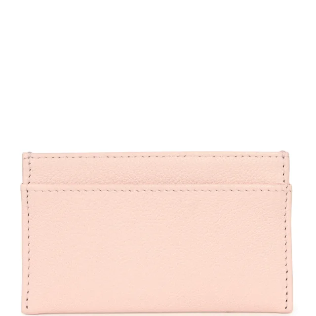 Chanel "Lucky Park" Card Holder Wallet Light Pink Goatskin Gold Hardware in Pink Goatskin from Madison Avenue Couture, photo 4 of 8