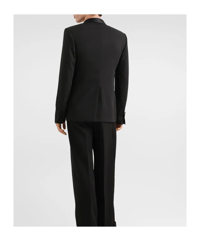 Dolce & Gabbana Double-breasted Tuxedo jacket in techno gabardine, photo 3 of 5 from SENSER