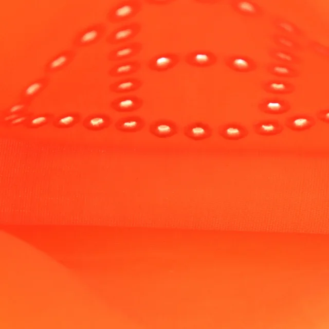 Hermès Toile Officier Swift Neo Evelyne TPM Feu Jaune D'Or Orange Minium in Orange Swift leather from FASHIONPHILE, photo 5 of 11