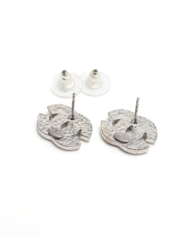 Chanel Coco Mark Rhinestone Earrings from A Retro Tale, photo 3 of 3