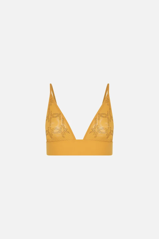 Camilla eBoutique MESH SOFT PULL ON TRI BRA GOLD from CAMILLA, photo 1 of 1
