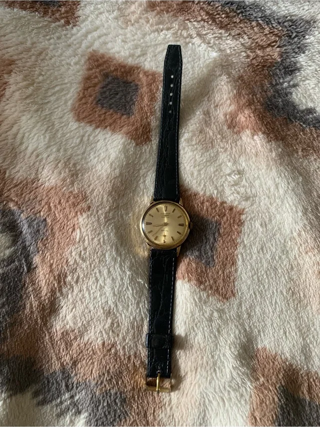 Longines Vintage Grand Prize Automatic Unisex Wrist Watch 10k Gold Filled in black|gold from Poshmark