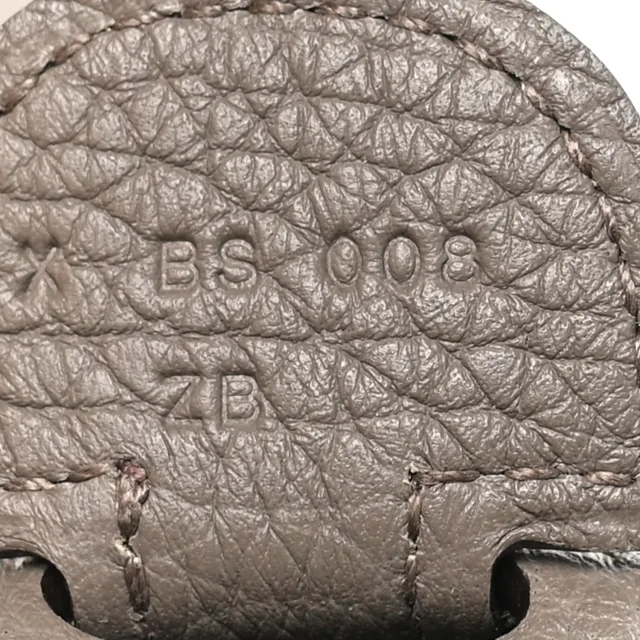 Hermès Taurillon Clemence Amazone Evelyne III GM Etain in Taupe Clemence leather from FASHIONPHILE, photo 7 of 10