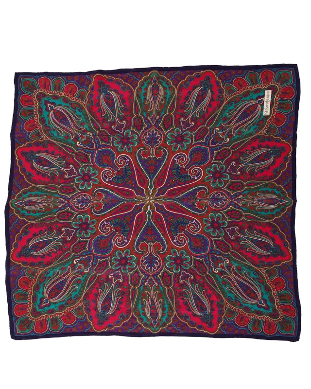 Saint Laurent 90 Silk Scarf in Silk from A Retro Tale, photo 2 of 2