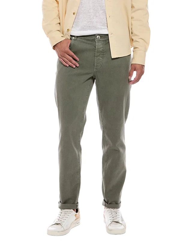 Brunello Cucinelli Traditional Fit Jean, image 1 of 1 from Gilt