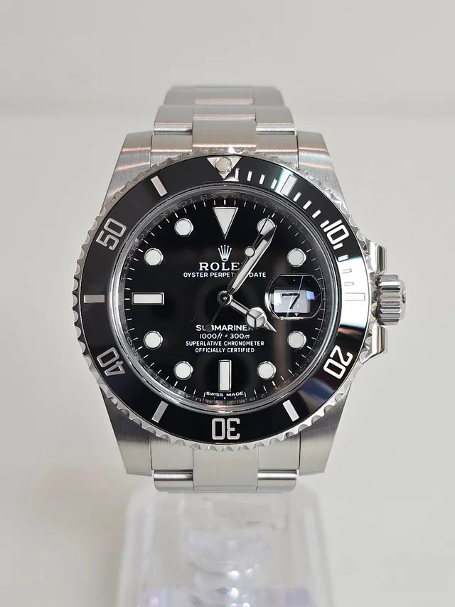 Rolex 롤렉스 서브마리너 40 데이트 스틸 시계 116610LN from GUGUS