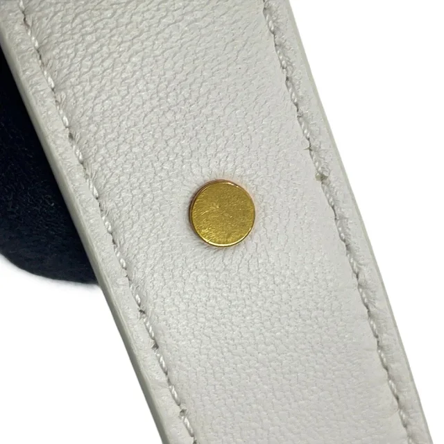 Bottega Veneta Cassette Maxi INTRECCIATO Shoulder Bag White730848VMAY19009 Lambskin Size Small in Lambskin from GALLERY RARE, photo 11 of 13