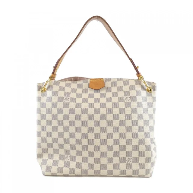 Louis Vuitton Damier Azur Graceful PM Shoulder Bag in Coated canvas from The Reluxe