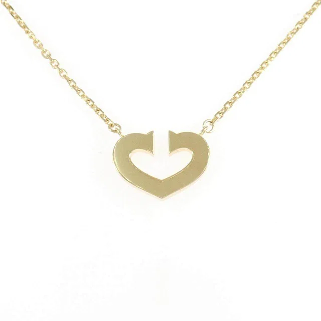 Cartier C Heart 750 Yellow Gold Necklace in Yellow from LuxUness