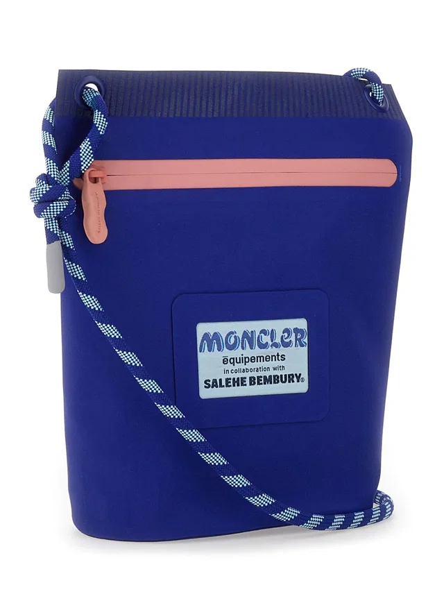 Moncler Amoeba Clutch — Blue Polyamide/nylon in Blue Nylon from HEWI