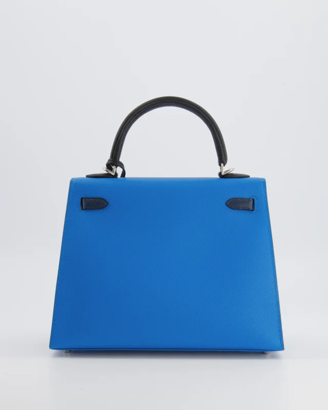 Hermès Kelly II Tricolour 25 Sellier Bag in Black Epsom leather from Sellier, photo 10 of 21