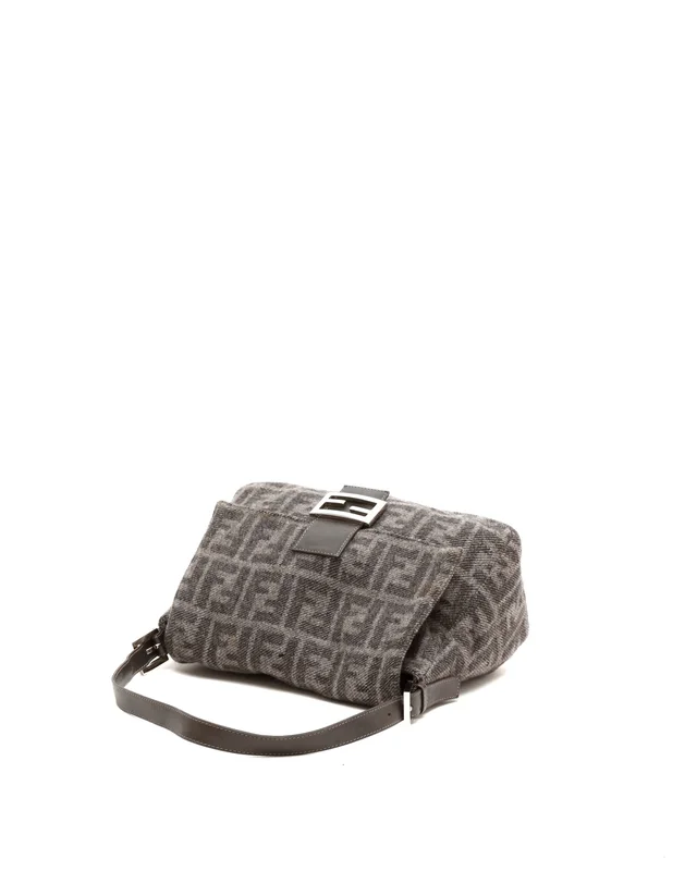 Fendi Zucca Tweed Mamma Bag in Tweed from A Retro Tale, photo 4 of 9