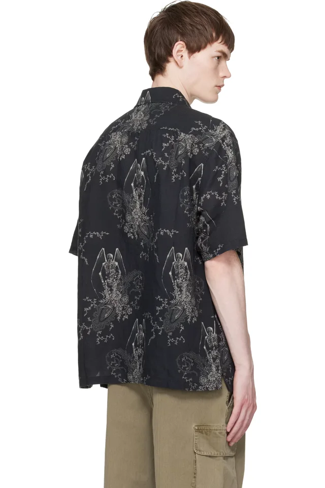 OUR LEGACY Black Every Shortsleeve Shirt, photo 3 of 4 from SSENSE