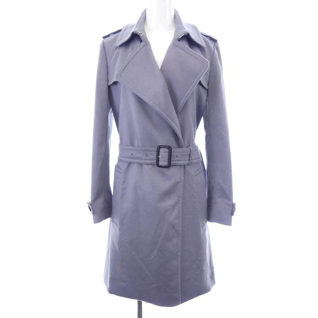 Burberry Cashmere Coat in Purple Cashmere from LuxUness