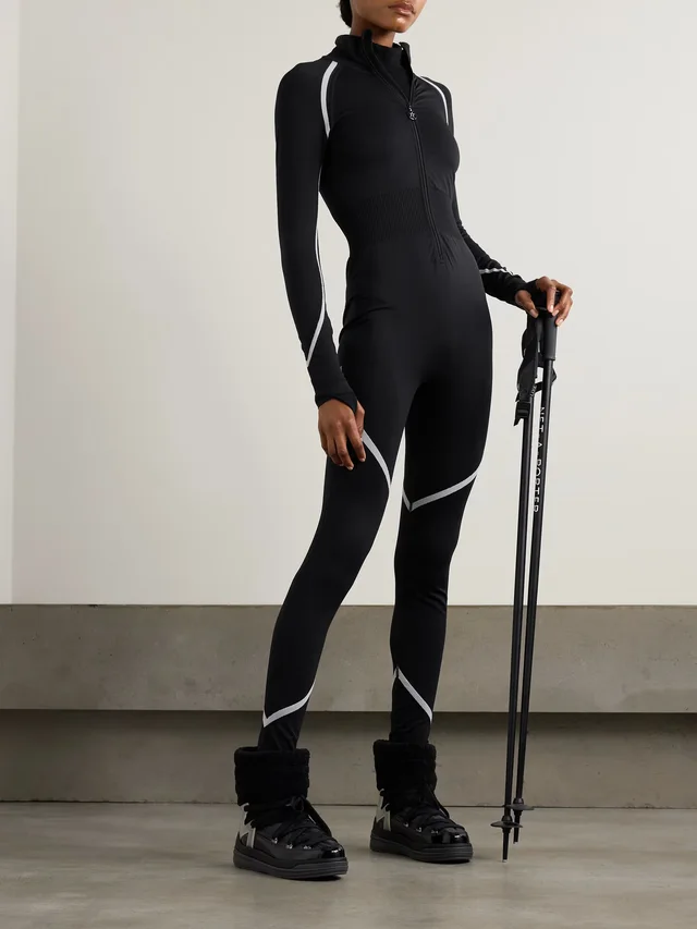 PERFECT MOMENT Stretch-knit ski jumpsuit in Black, photo 2 of 2 from NET-A-PORTER (Canada)