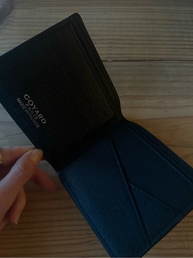 Goyard Black Wallet in black Canvas from Poshmark, photo 4 of 5