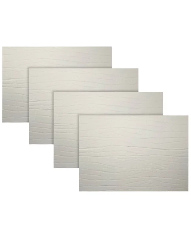 Fortessa Set of 4 Strata Rectangle Leather Placemats, image 1 of 1 from Rue La La