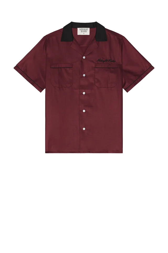 Midnight Rodeo Bowler Shirt in Cherry, photo 4 of 5 from REVOLVE (Canada)