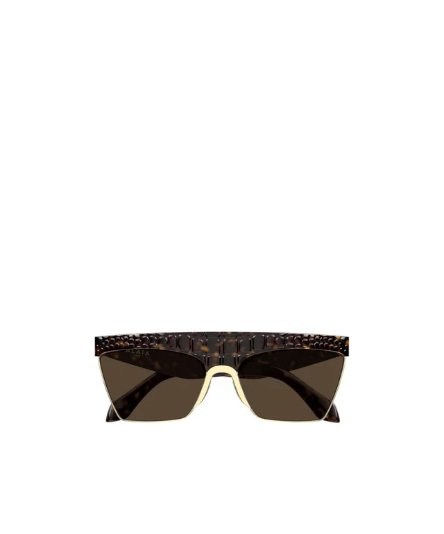 Alaia croc-effect tortoiseshell-shell sunglasses from SENSER, photo 1 of 1