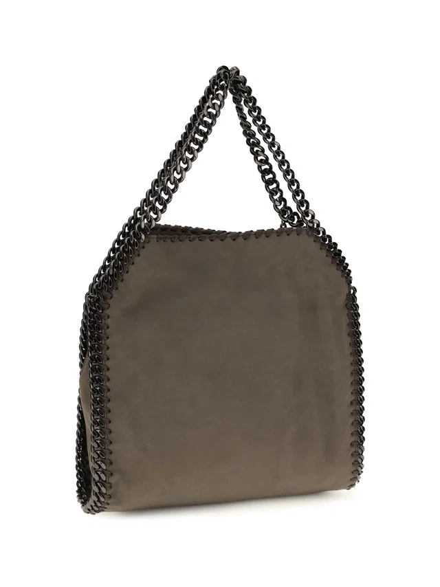 Stella McCartney Falabella Mini Shoulder Bag — Gray Polyamide in Grey from HEWI