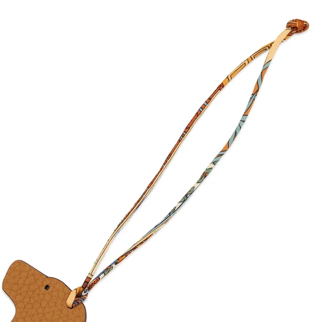 Hermès Petit H Labrador Toffee/Canopee Togo Leather Chevre Myzore Goatskin in Togo leather from GALLERY RARE, photo 2 of 2