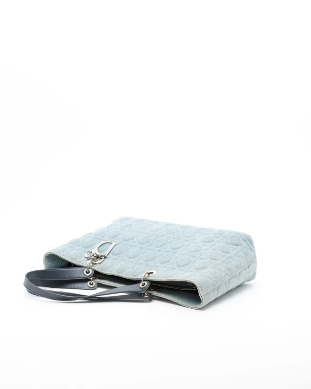 Cannage Lady Dior Bag in Denim from A Retro Tale, photo 5 of 11