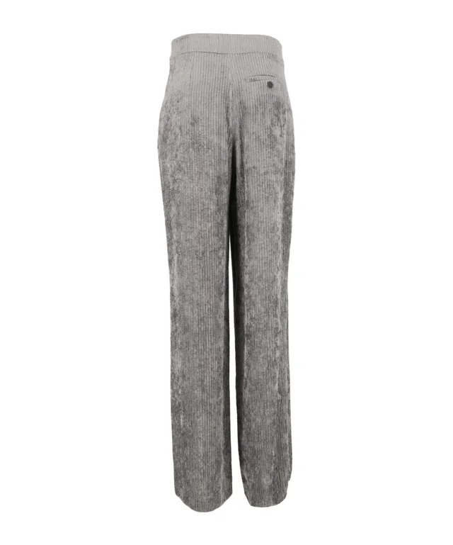 Emporio Armani Straight-Leg Velvet Trousers, photo 4 of 4 from SENSER