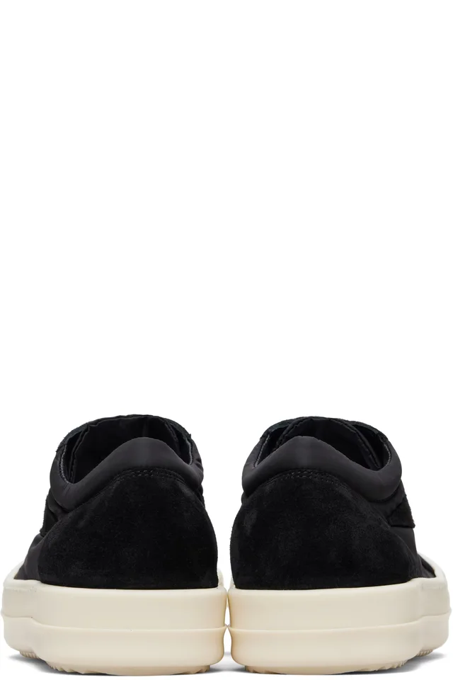 Rick Owens Black Temple Vintage Sneakers, photo 2 of 5 from SSENSE