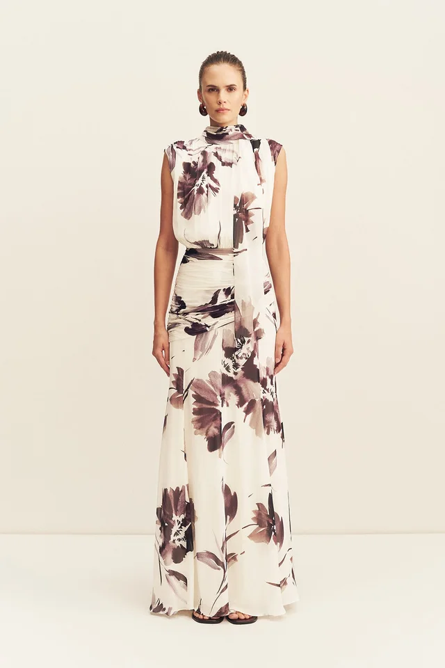 Shona Joy MARPESSA SCARF NECK MAXI DRESS from Shona Joy, photo 1 of 1