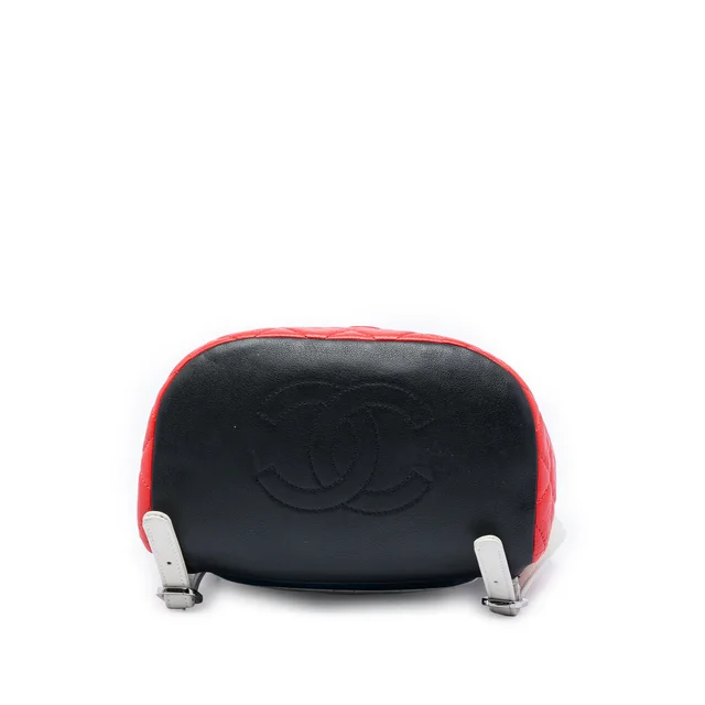 Red Chanel Small Lambskin Cuba Color Urban Spirit Backpack in Red Lambskin from Designer Revival, photo 2 of 2