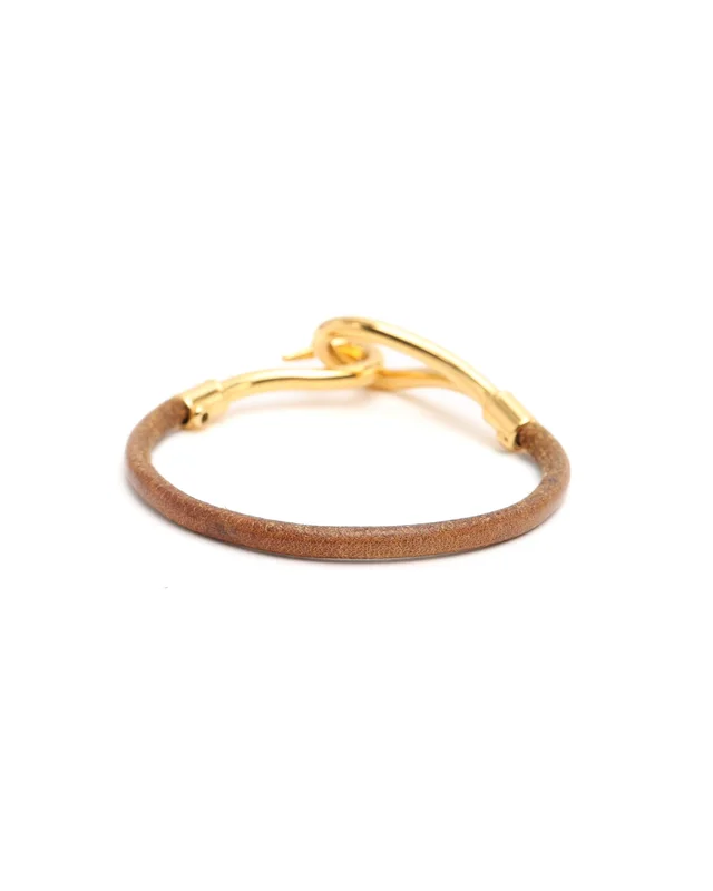 Hermès Jumbo Leather Bracelet in Leather from A Retro Tale, photo 2 of 3