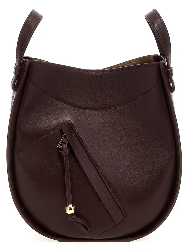 Loewe Crossbody Bag — Burgundy in Burgundy Calfskin from HEWI
