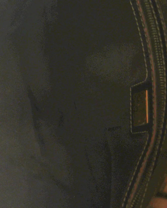 Fendi Vinyl Zucchino Mamma Forever Baguette Bag in Canvas from A Retro Tale, photo 10 of 12