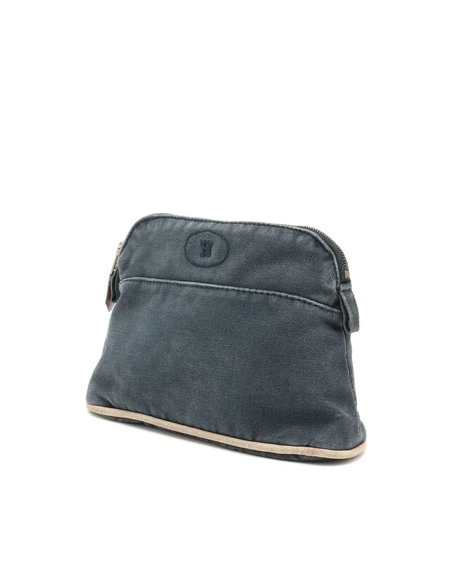 Hermès Bolide 16 Cosmetic Pouch in Canvas from A Retro Tale, photo 2 of 10