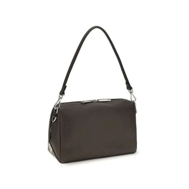 Fendi Brown Calf Leather Bos Taurus Shoulder Bag in Brown Calfskin from HEWI, photo 3 of 4