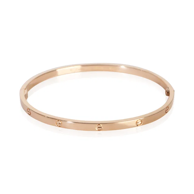 Cartier Rose Gold Small Model Love Bracelet 18k in Pink from HEWI