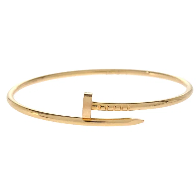 Cartier Juste Un Clou Bracelet #17 LEC957 Au750 Jewelry from AMORE Vintage Tokyo