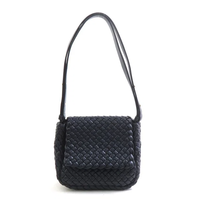 Bottega Veneta Shoulder Bag Intrecciato Small Cobble in Woven leather from The Reluxe