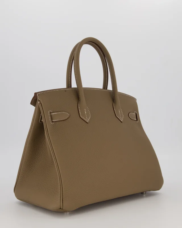 Hermès Birkin 30 Retourne Bag in Taupe Togo leather from Sellier, photo 7 of 20