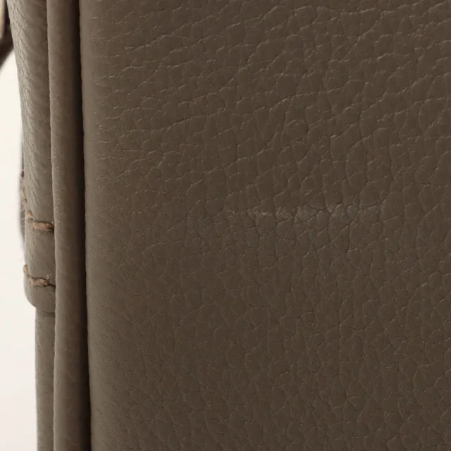 Hermès 2016 Plum 28 Etoupe in Taupe from VINTAGE QOO TOKYO, photo 11 of 13