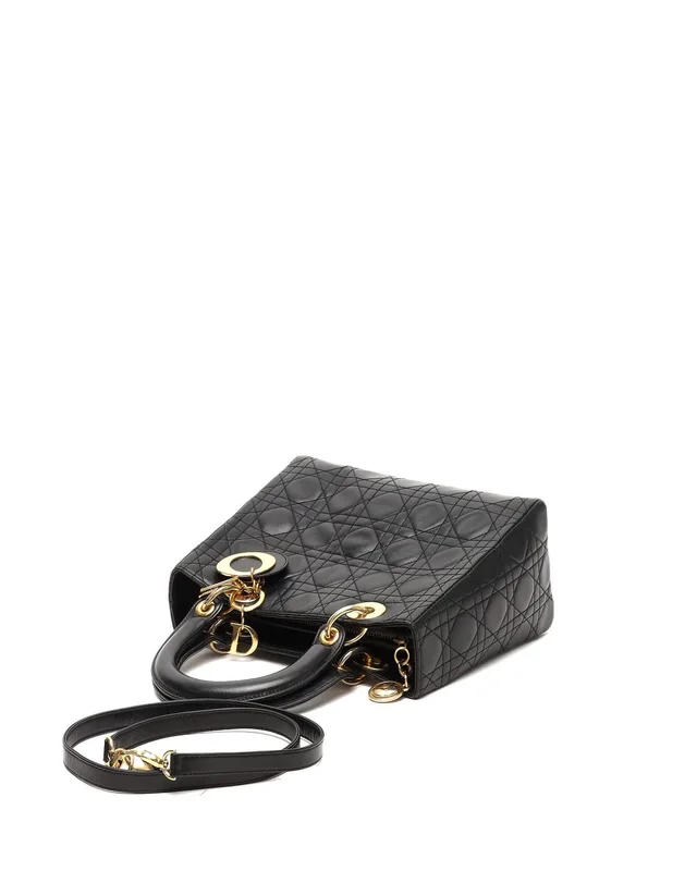 Medium Lady Dior Bag in Lambskin from A Retro Tale, photo 5 of 9