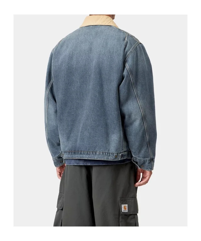 Carhartt WIP Detroit zip-up denim jacket, photo 7 of 7 from SENSER
